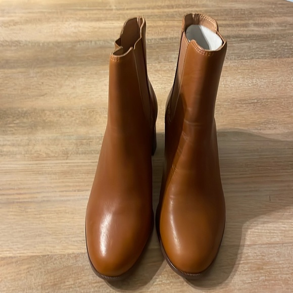 Madewell Women's The Laura Chelsea Boot in Leather Size 10 Na975 - Picture 1 of 6